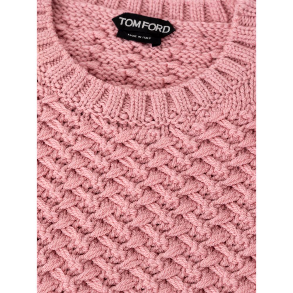 Pink Wool Sweatshirt