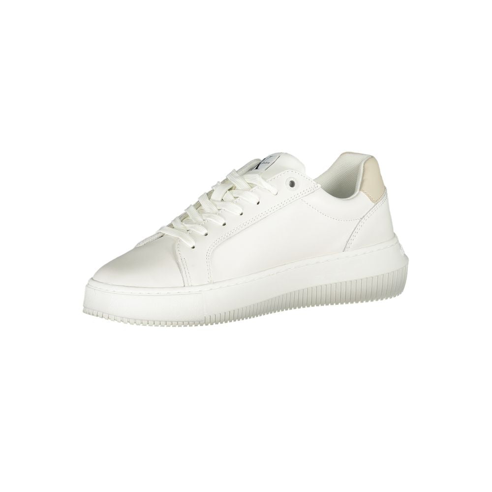 Bianco Leather Women Sneaker