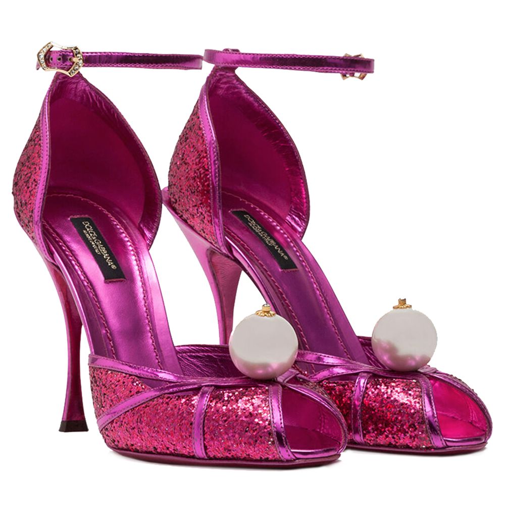 Fuchsia Calfskin Sandal