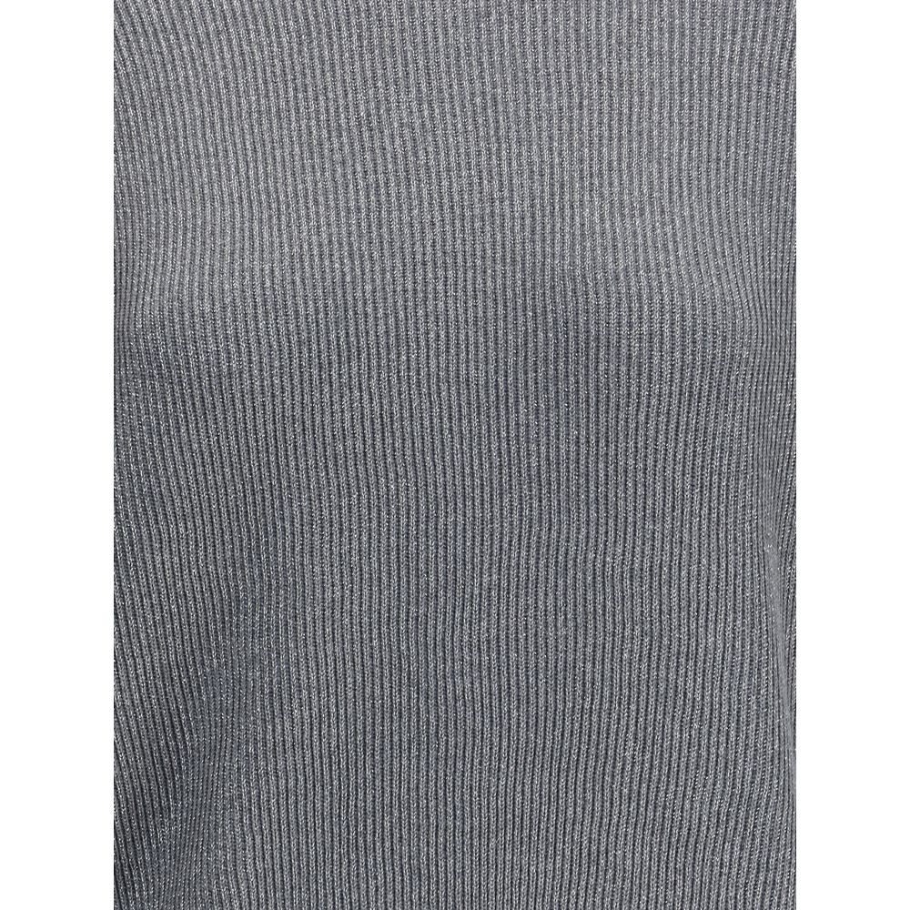 Gray Cotton Sweatshirt