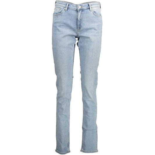 Blue Organic Cotton Women Jeans