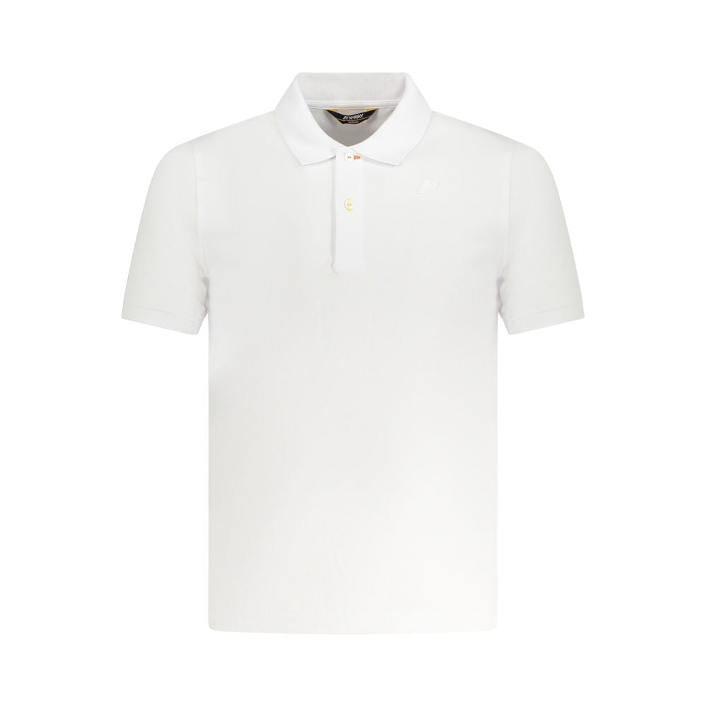 White Cotton Polo Shirt