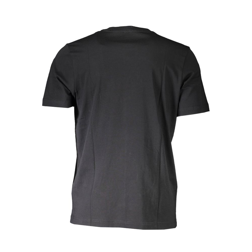 Black Cotton T-Shirt