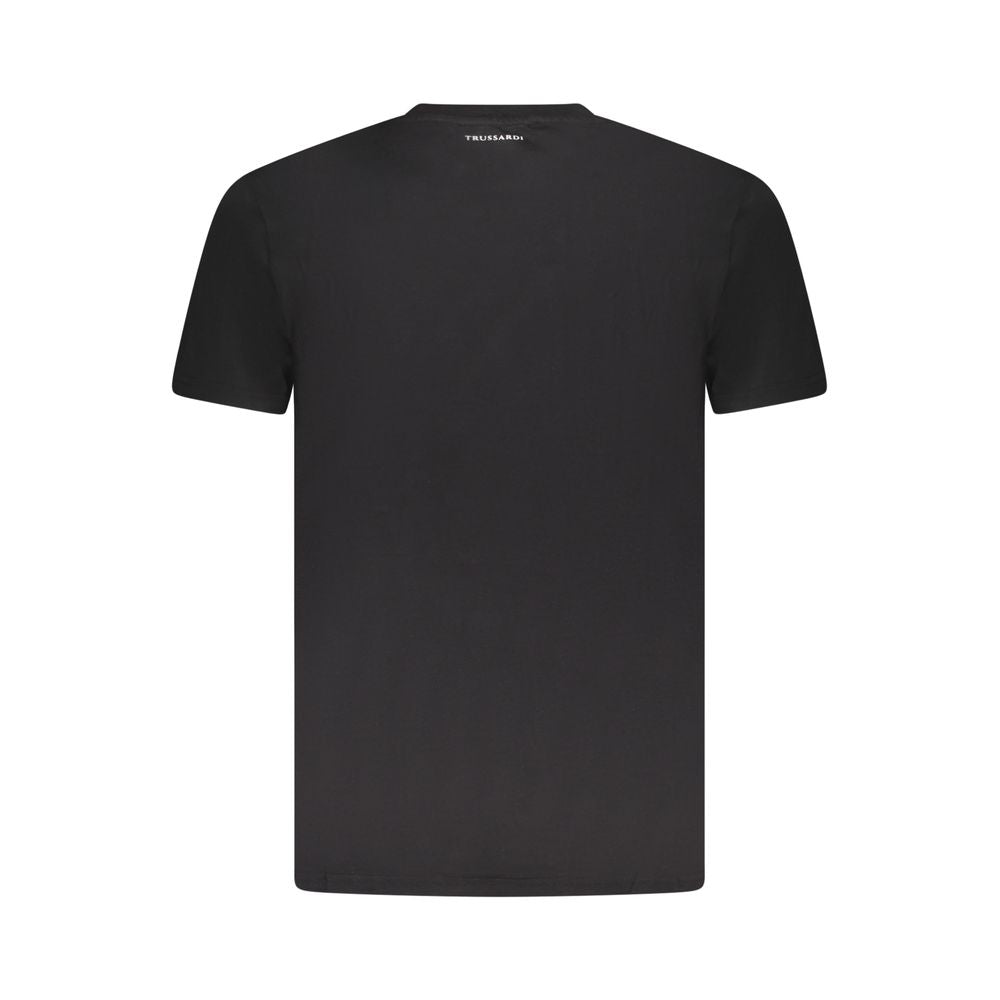 Black Cotton T-Shirt