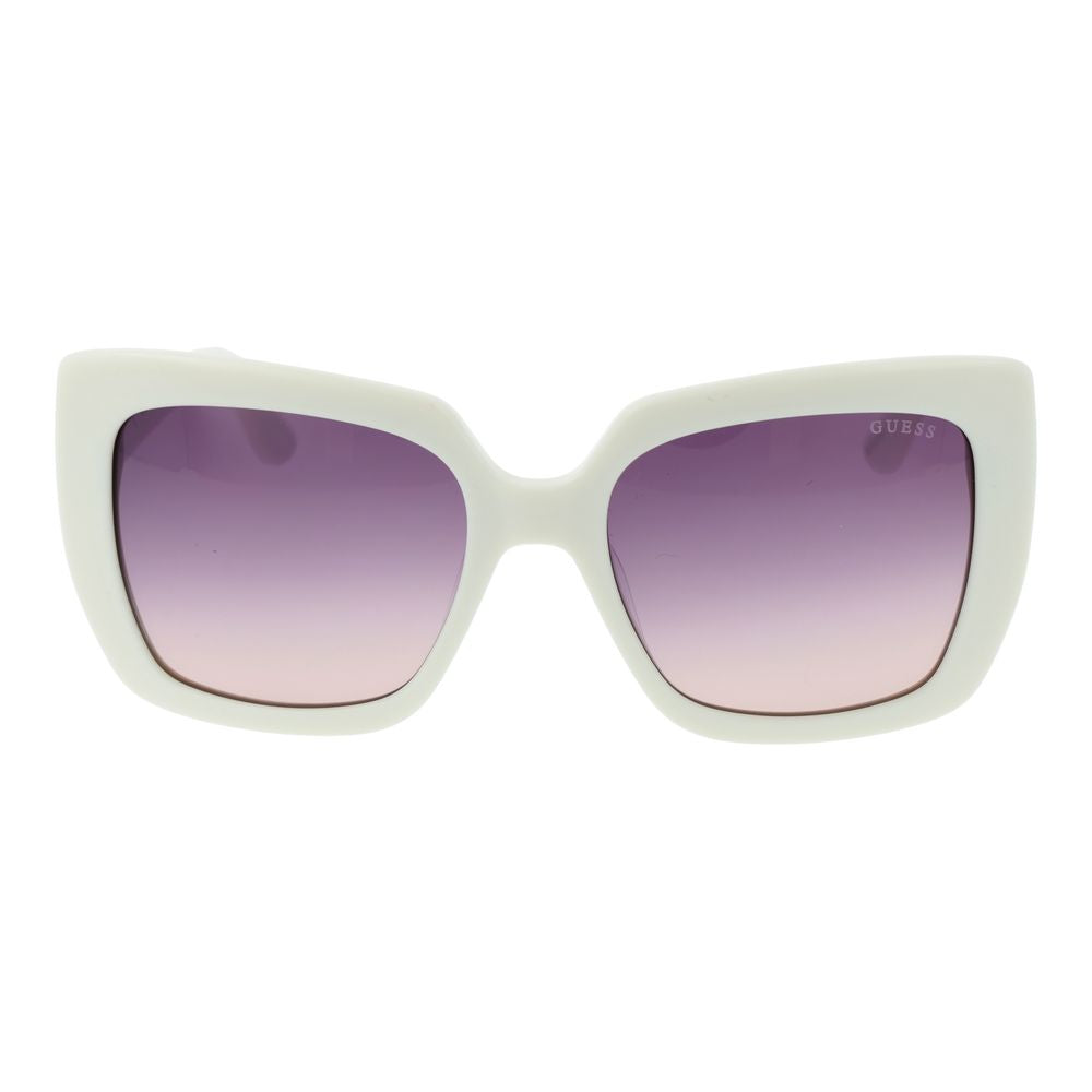 White Acetate Sunglasses