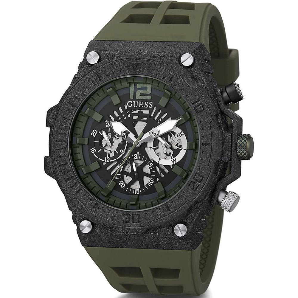 Green Synthetic Sport Watch