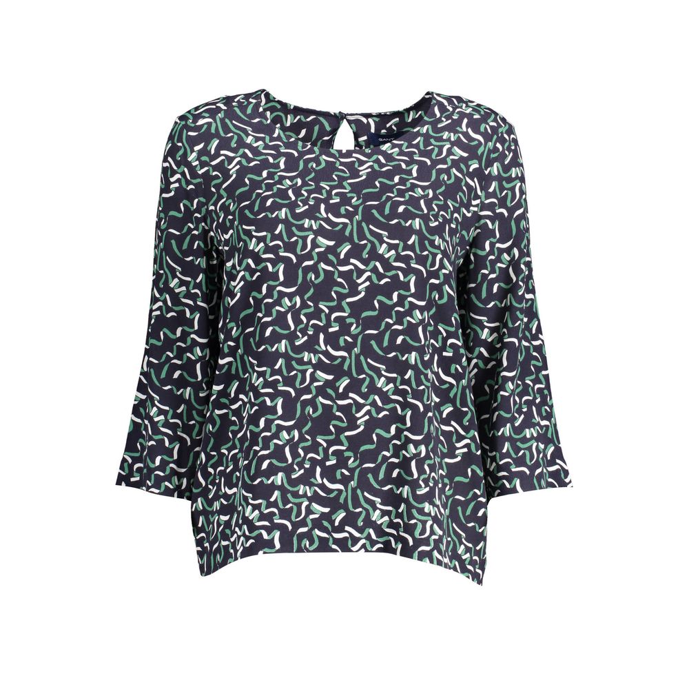 Blue Viscose Sweater