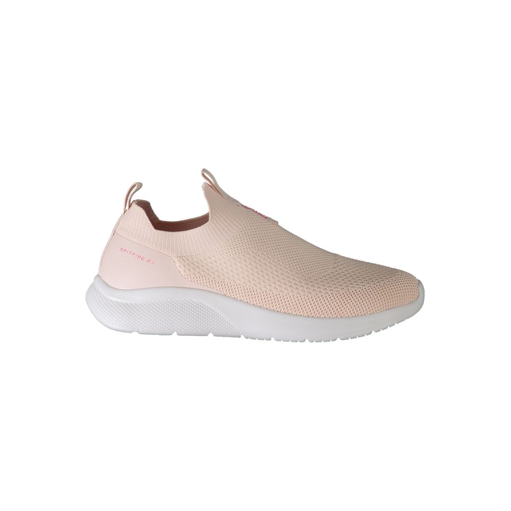 Pink Polyester Sneaker