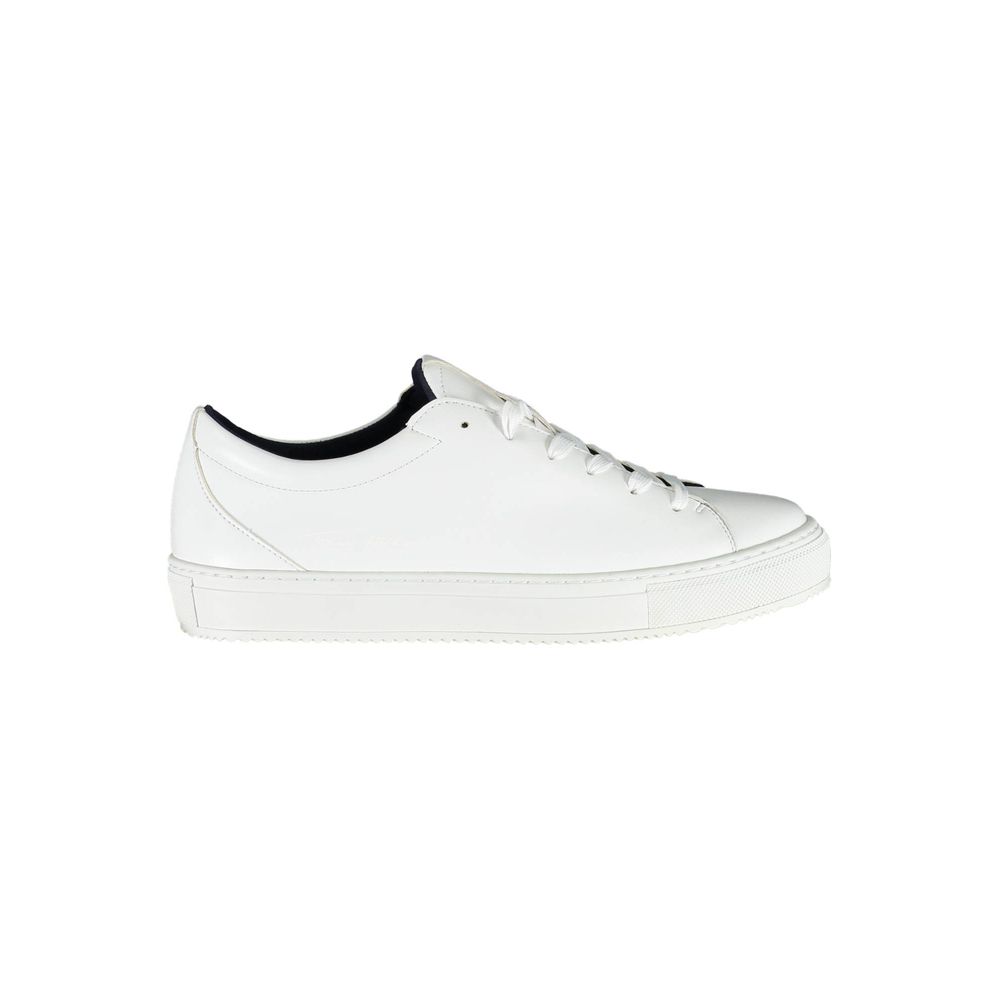 White Synthetic Sneaker