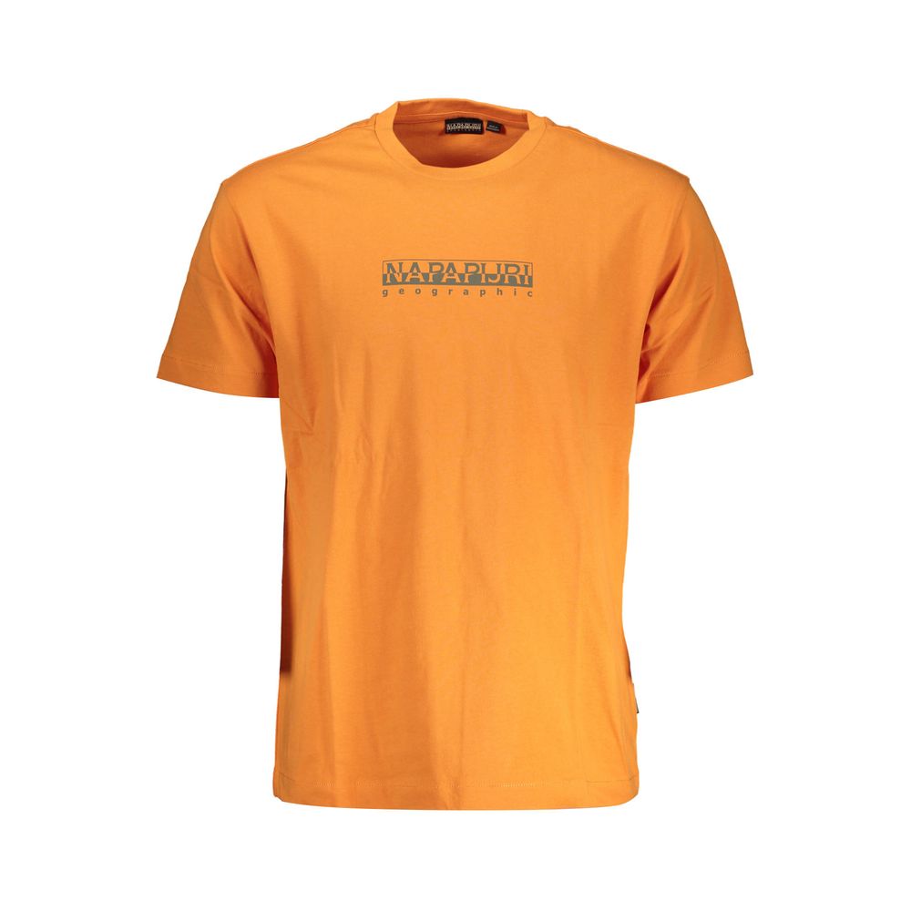 Orange Cotton T-Shirt