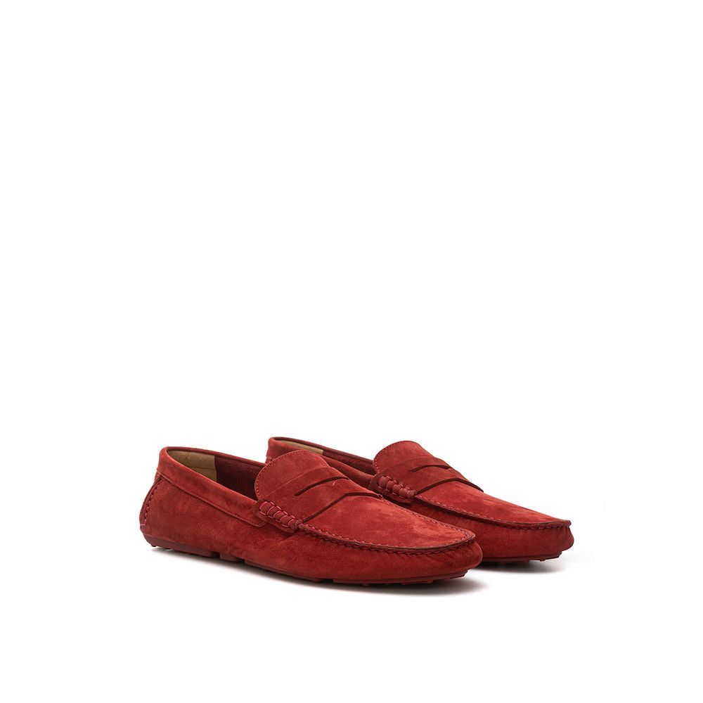 Bordeaux Leather Moccassin