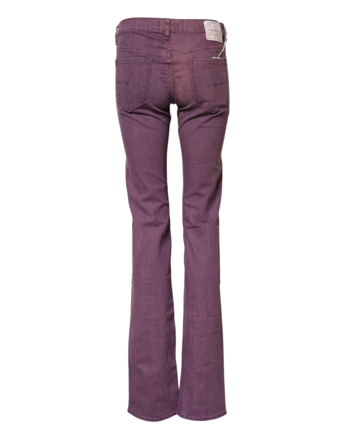 Brown High Waisted Flared Cut Pants