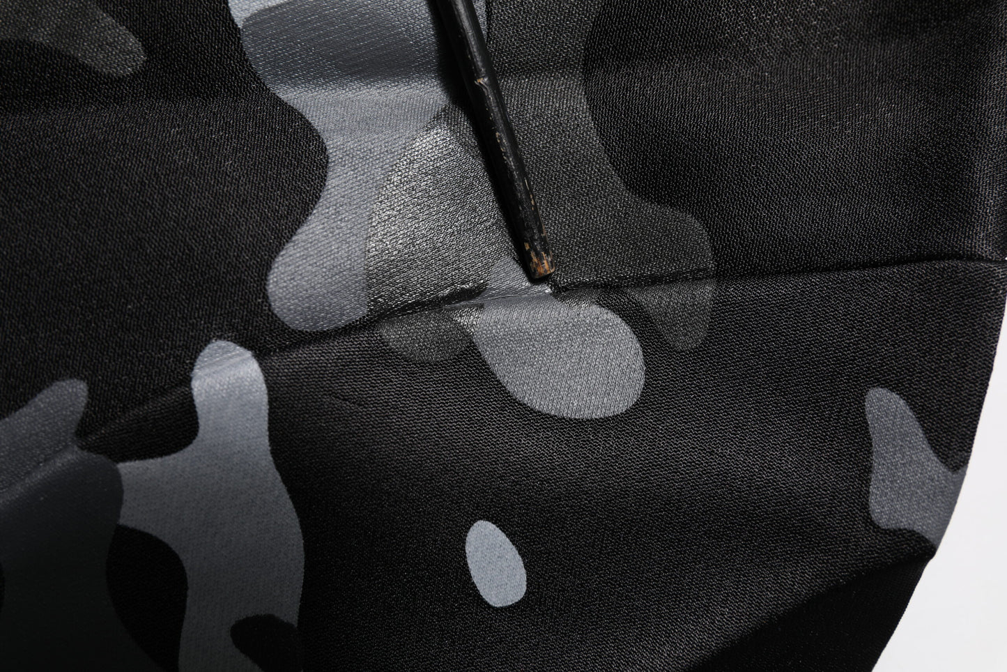 Black Camouflage Pullover Sweatshirt Sweater