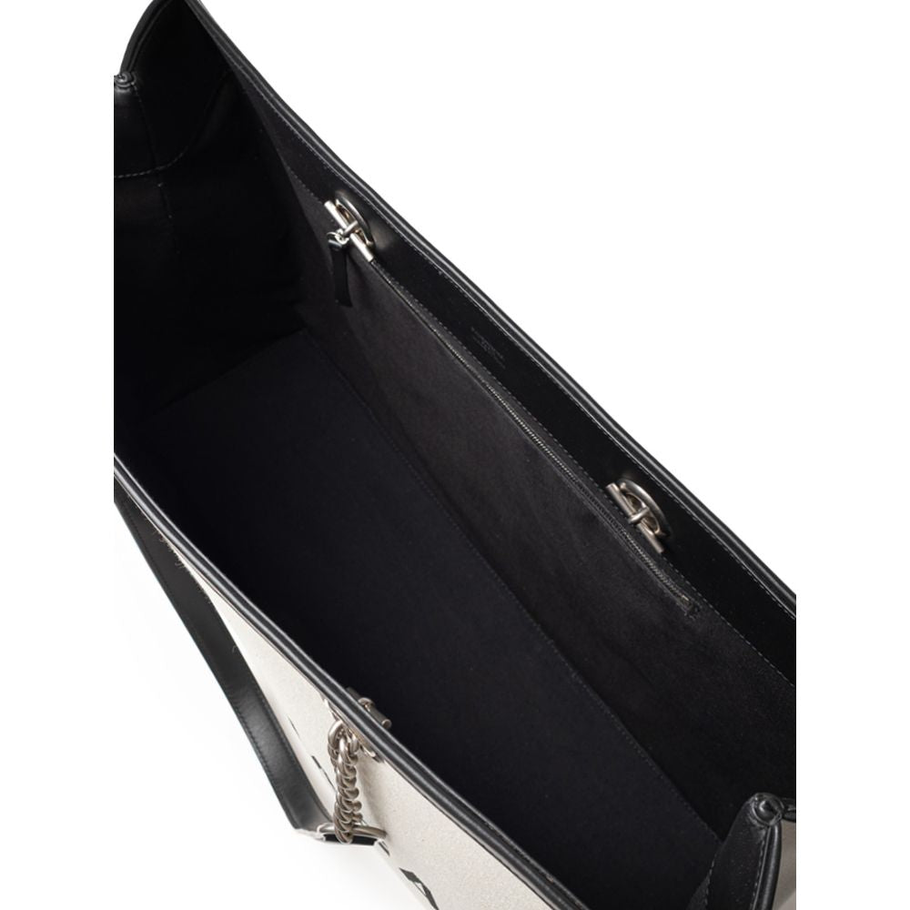 Gray Cotton Tote Bag