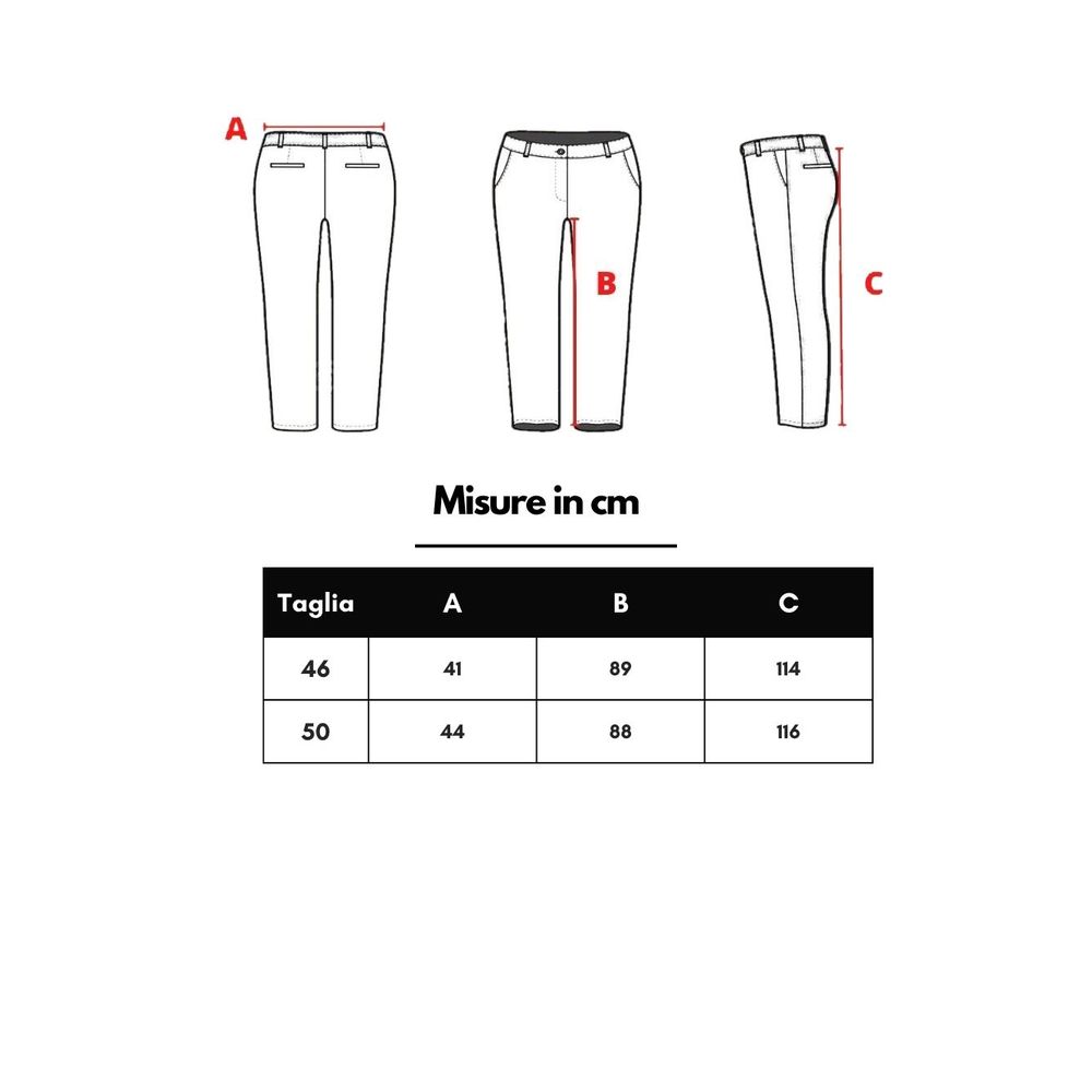 Green Viscose Chino Pants