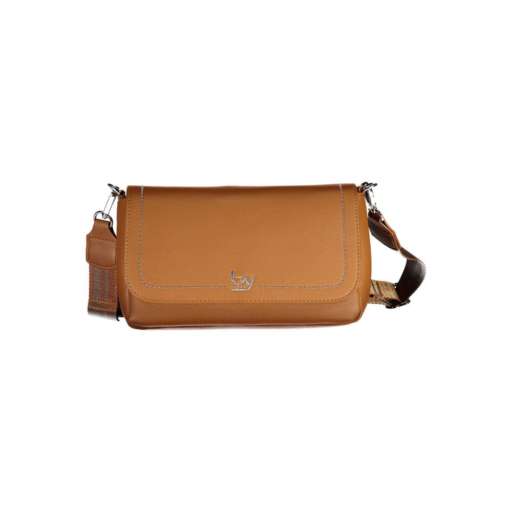 Brown Polyethylene Handbag