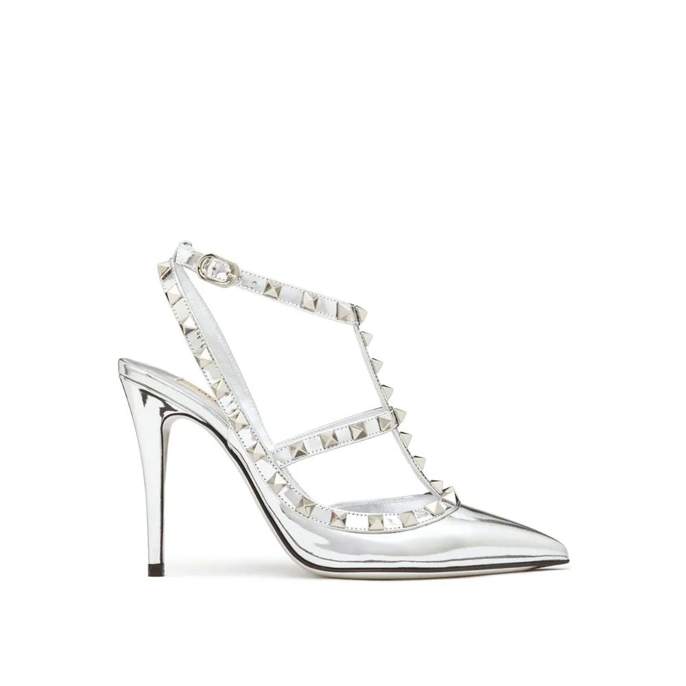 Rockstud Leather Pumps