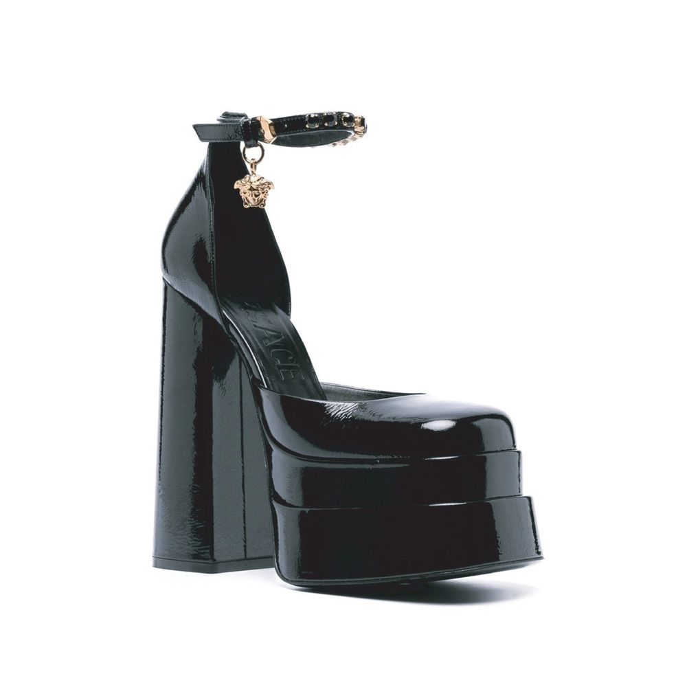 Leather Platform Sandals