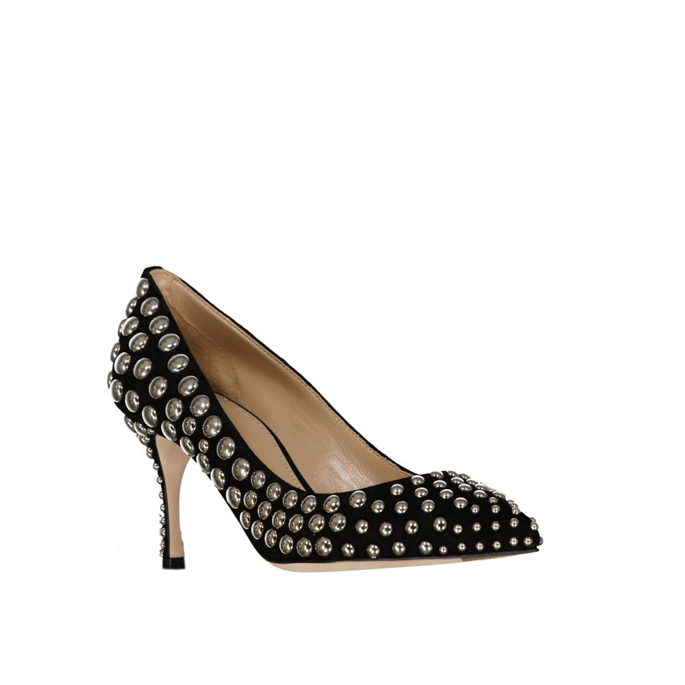 Godiva 075 Studs Leather Pumps