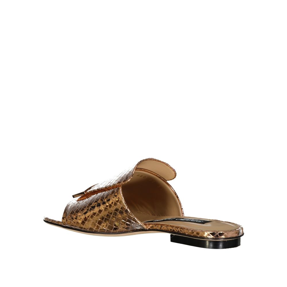 Leather Flat Sandals