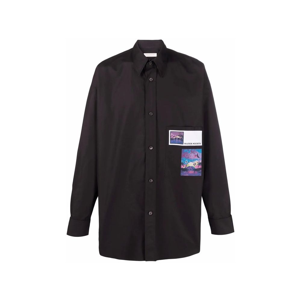 Garavani Water Nights Patches Shirt