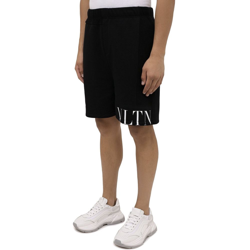 Black Modal Shorts