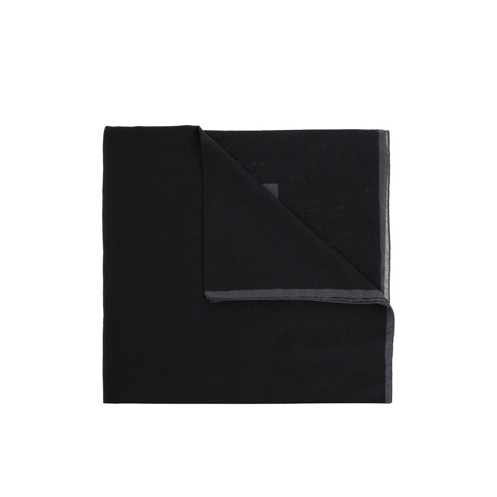 Black Cashmere Scarf