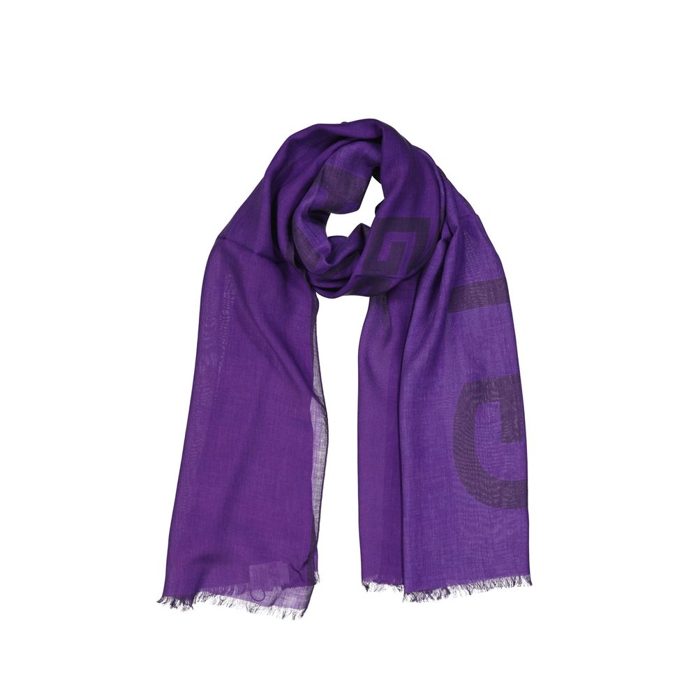 Purple Cashmere Scarf