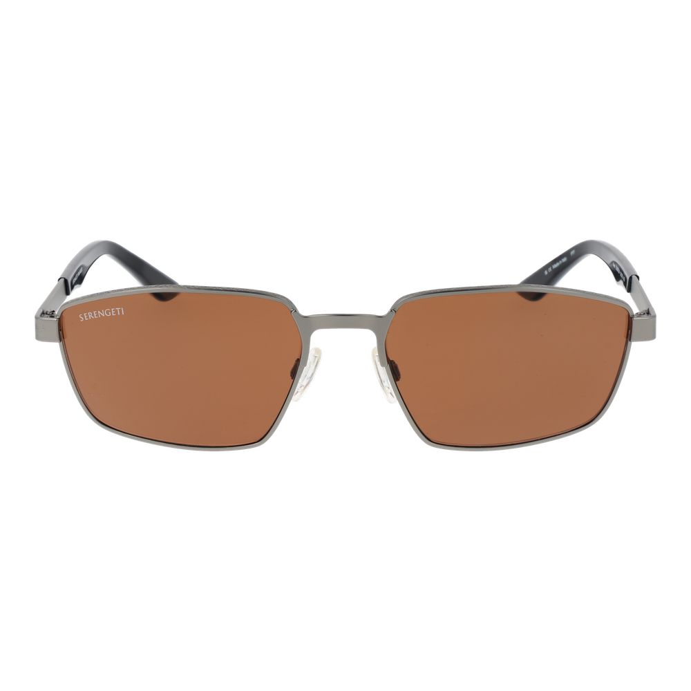 Gray Metal Sunglasses