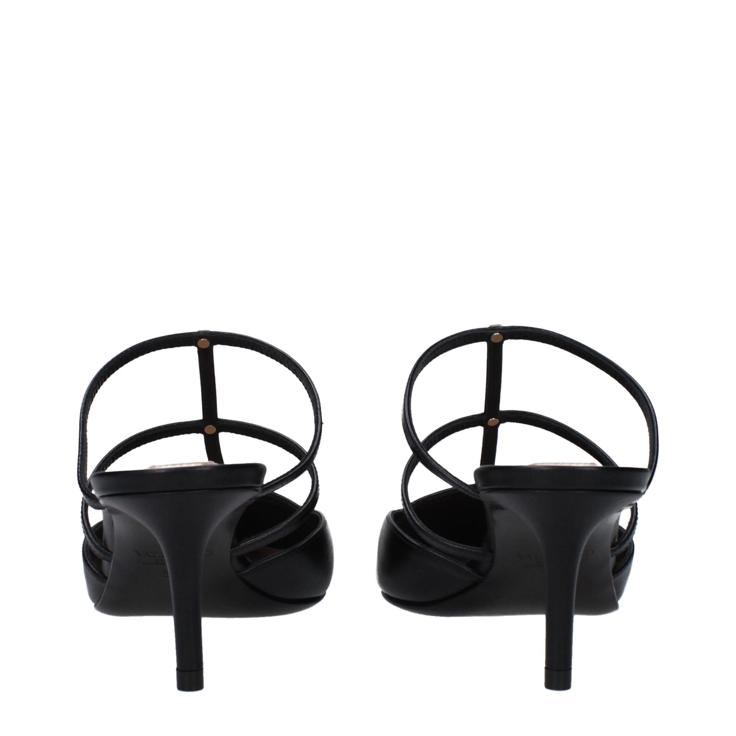 Black Leather Sandals