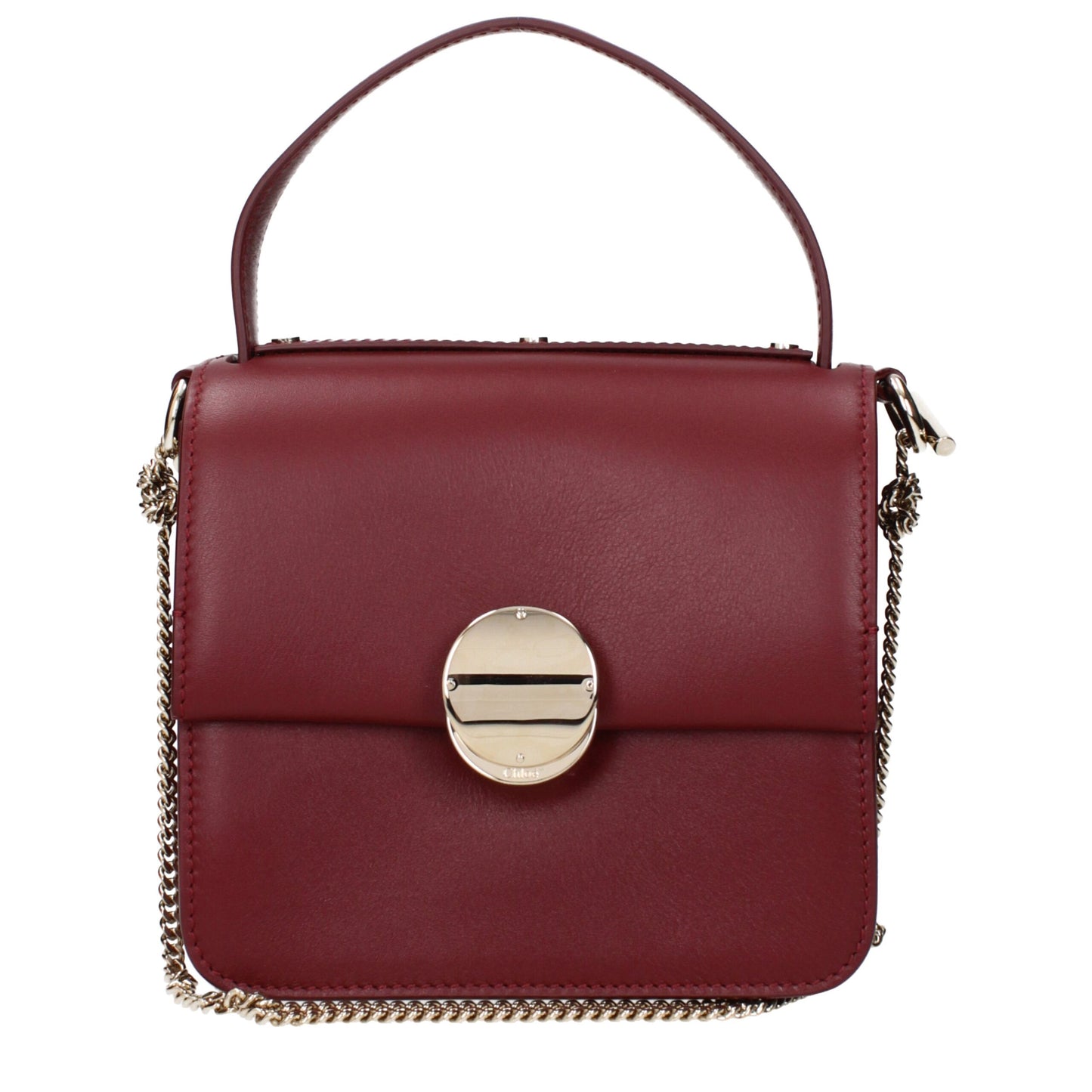 Red Leather Handbag