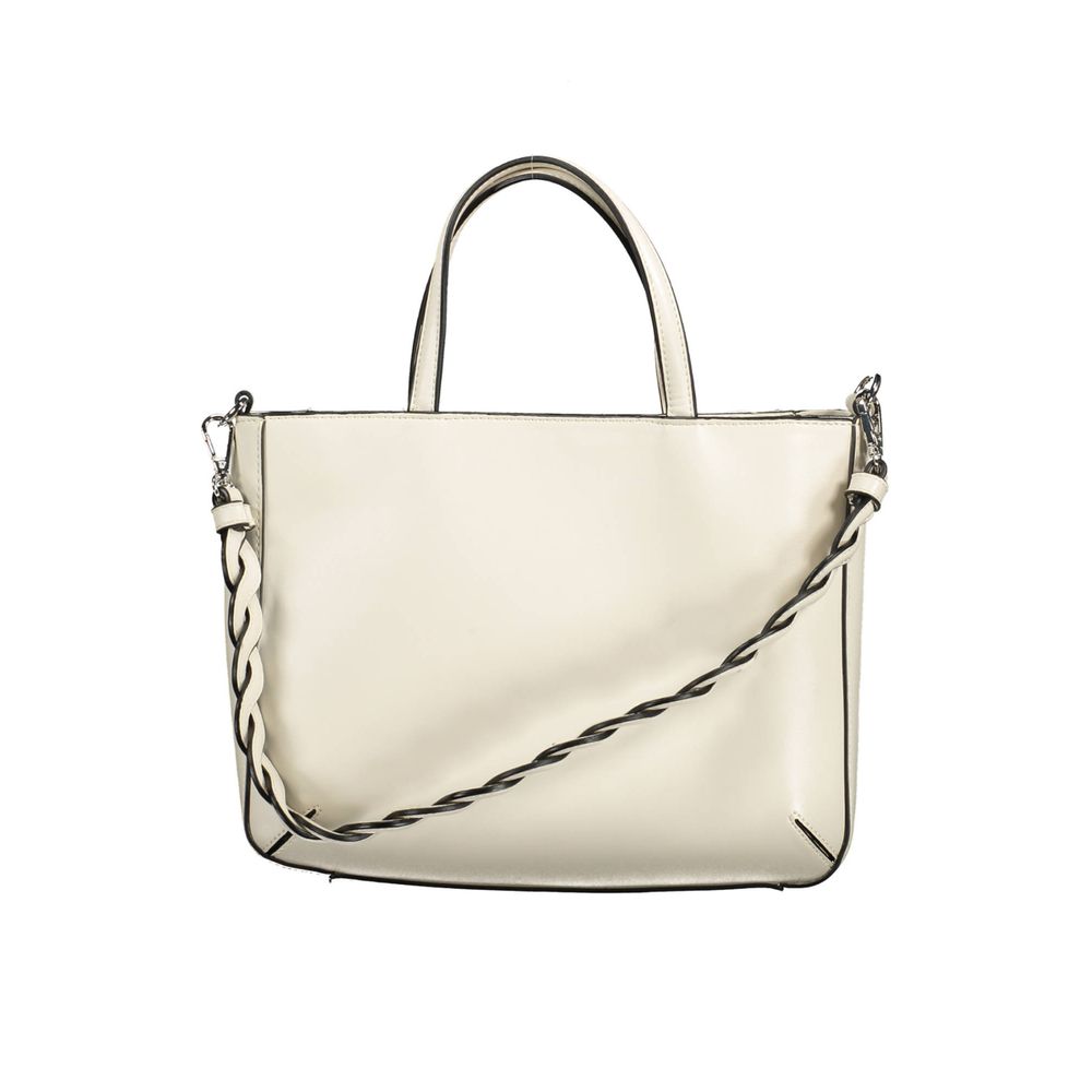 White Pvc Handbag