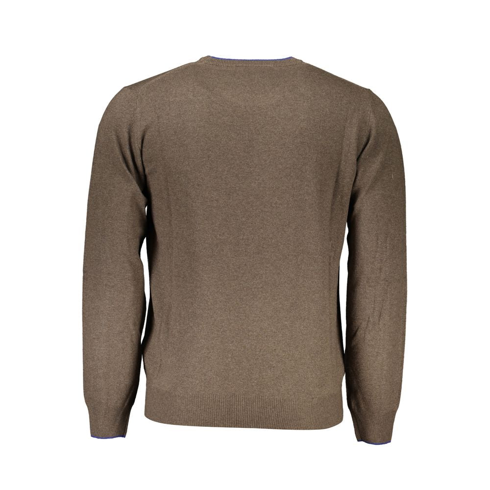 Brown Fabric Sweater
