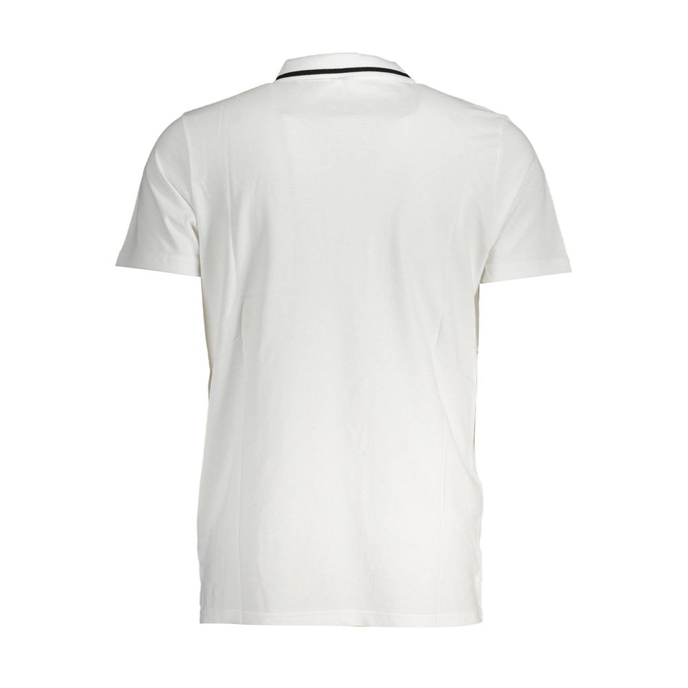 White Cotton Polo Shirt