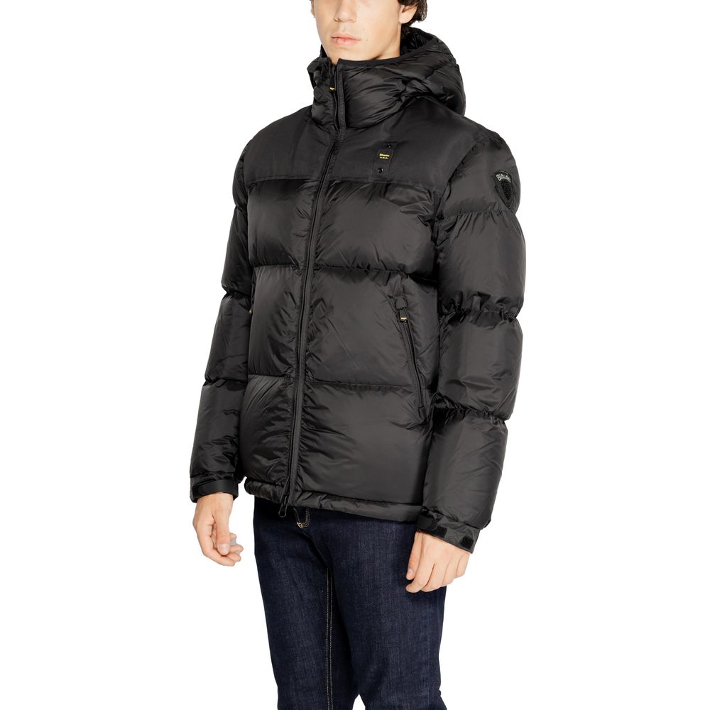 Black Polyamide Jackets & Coat