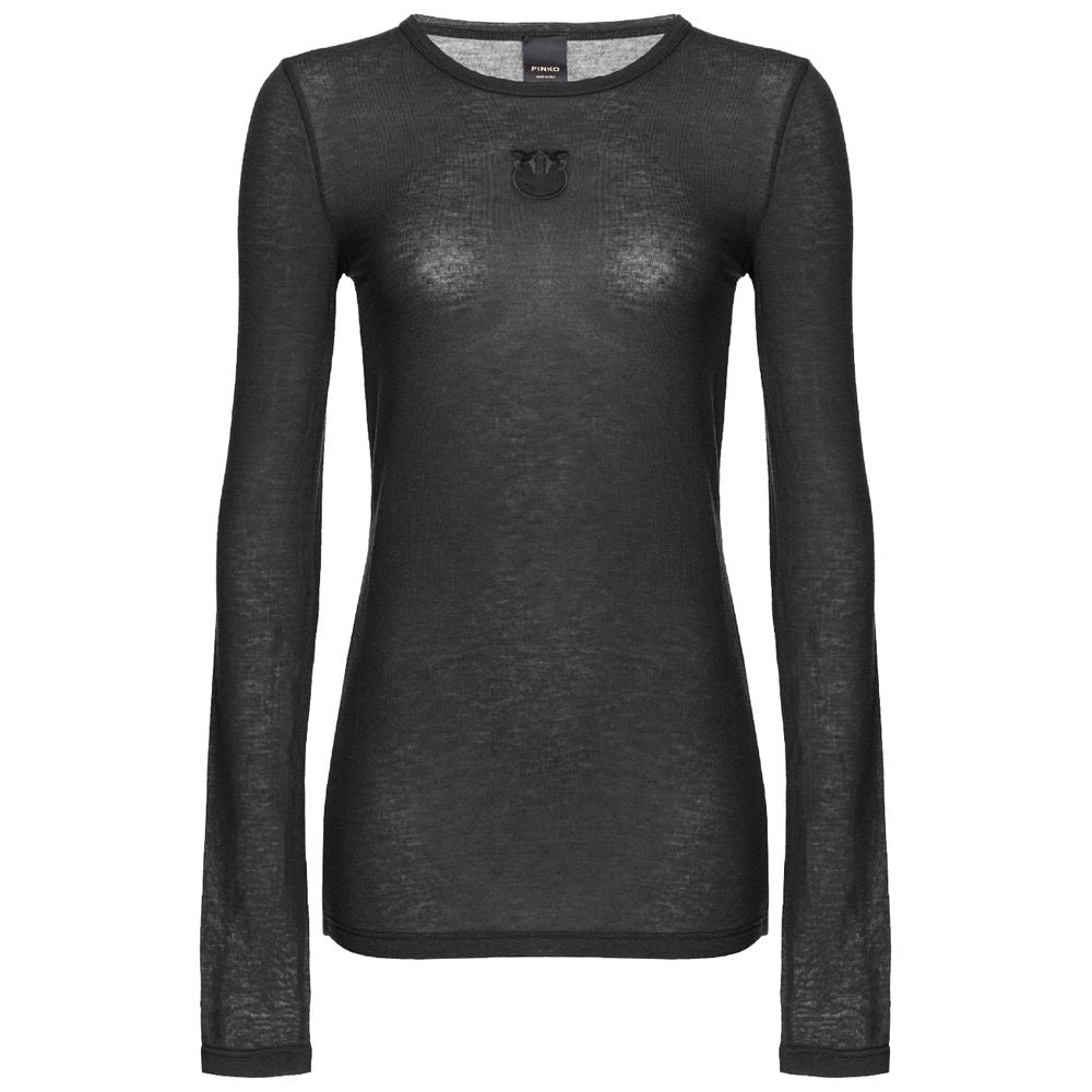 Black Viscose Sweater