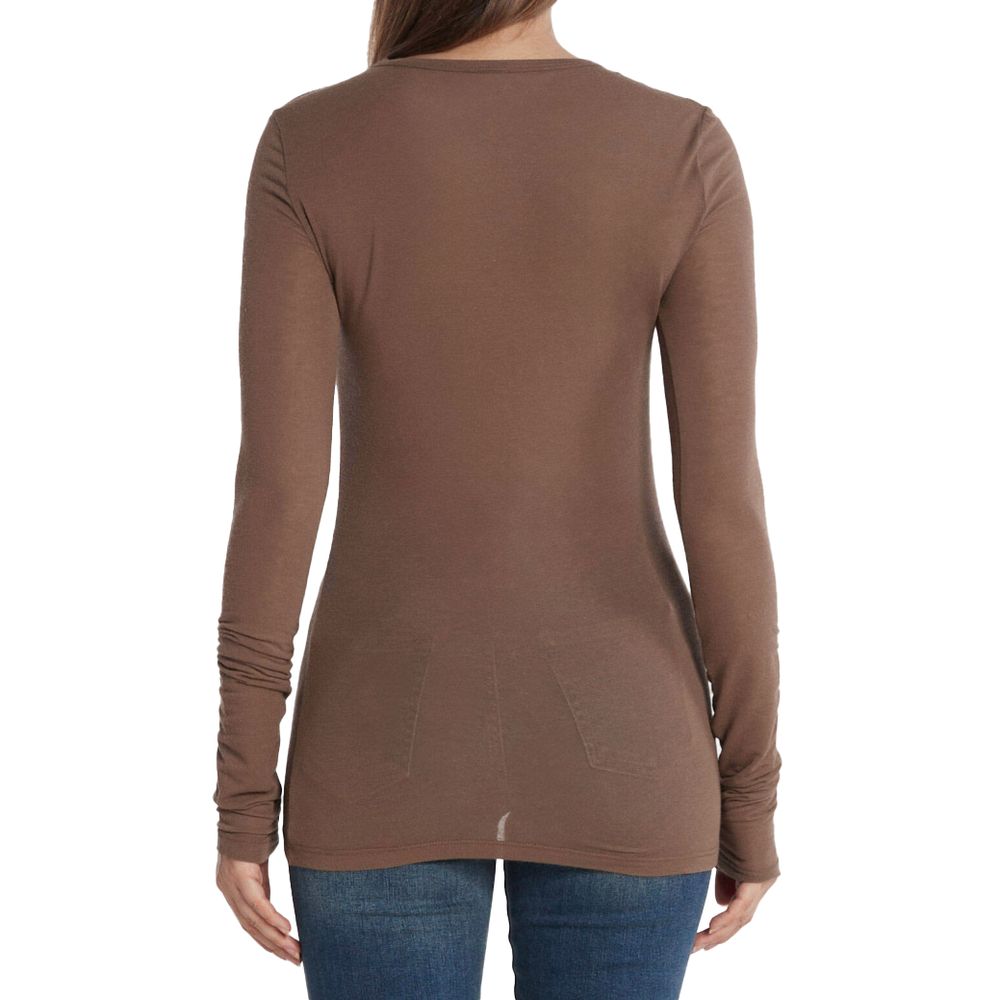 Brown Viscose Sweater