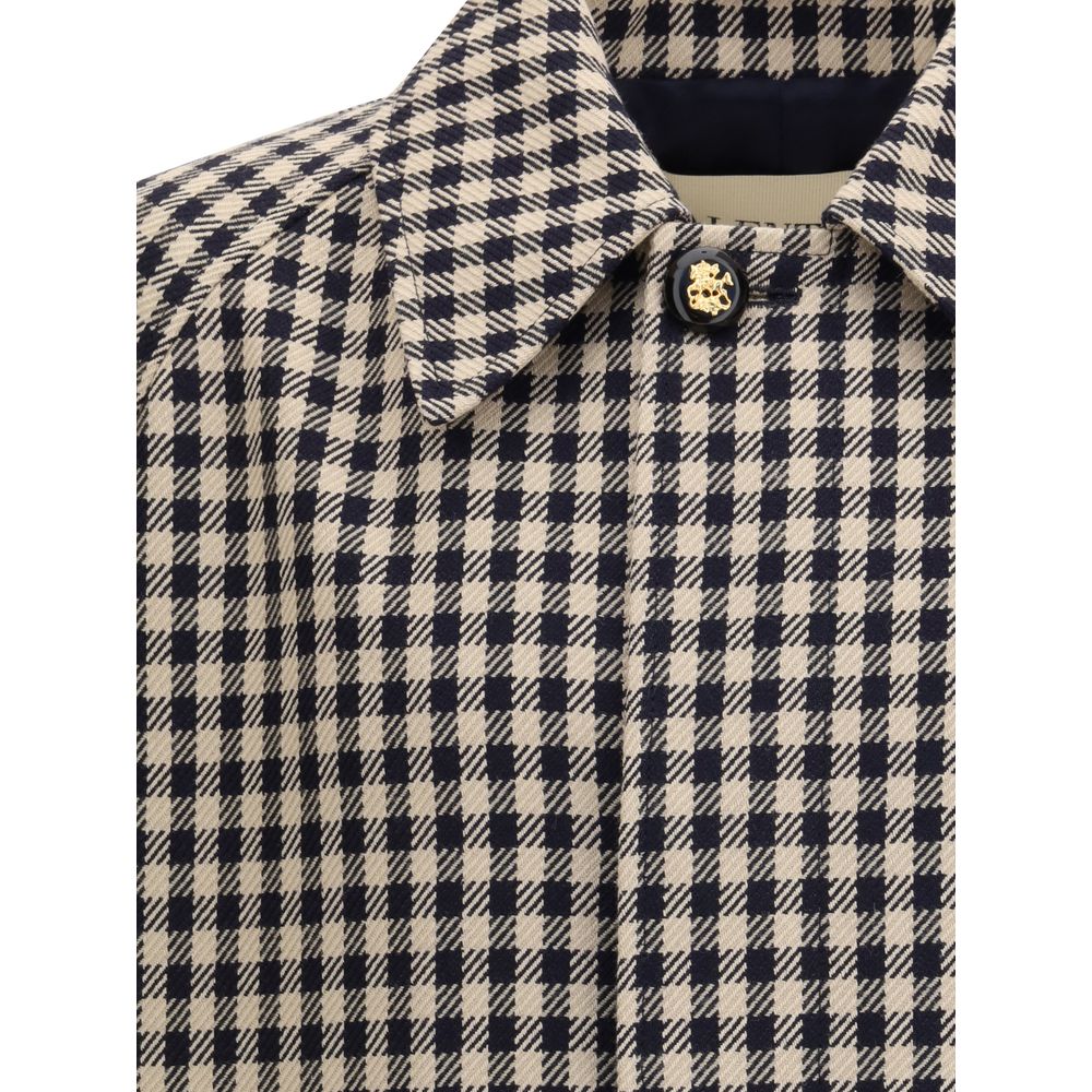 Multicolor Cotton Coat