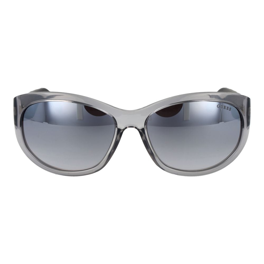 Gray Stainless Steel Sunglasses