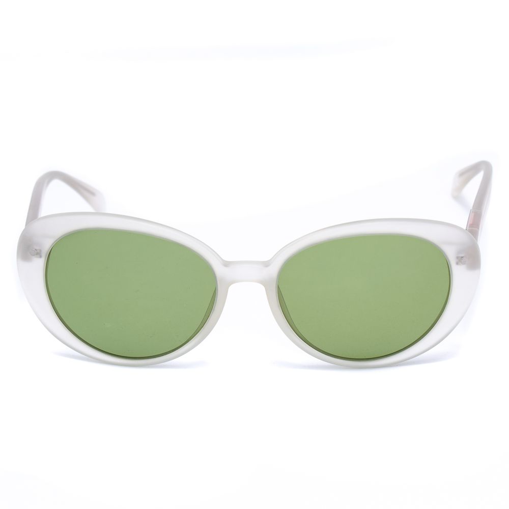 White Acetate Sunglasses