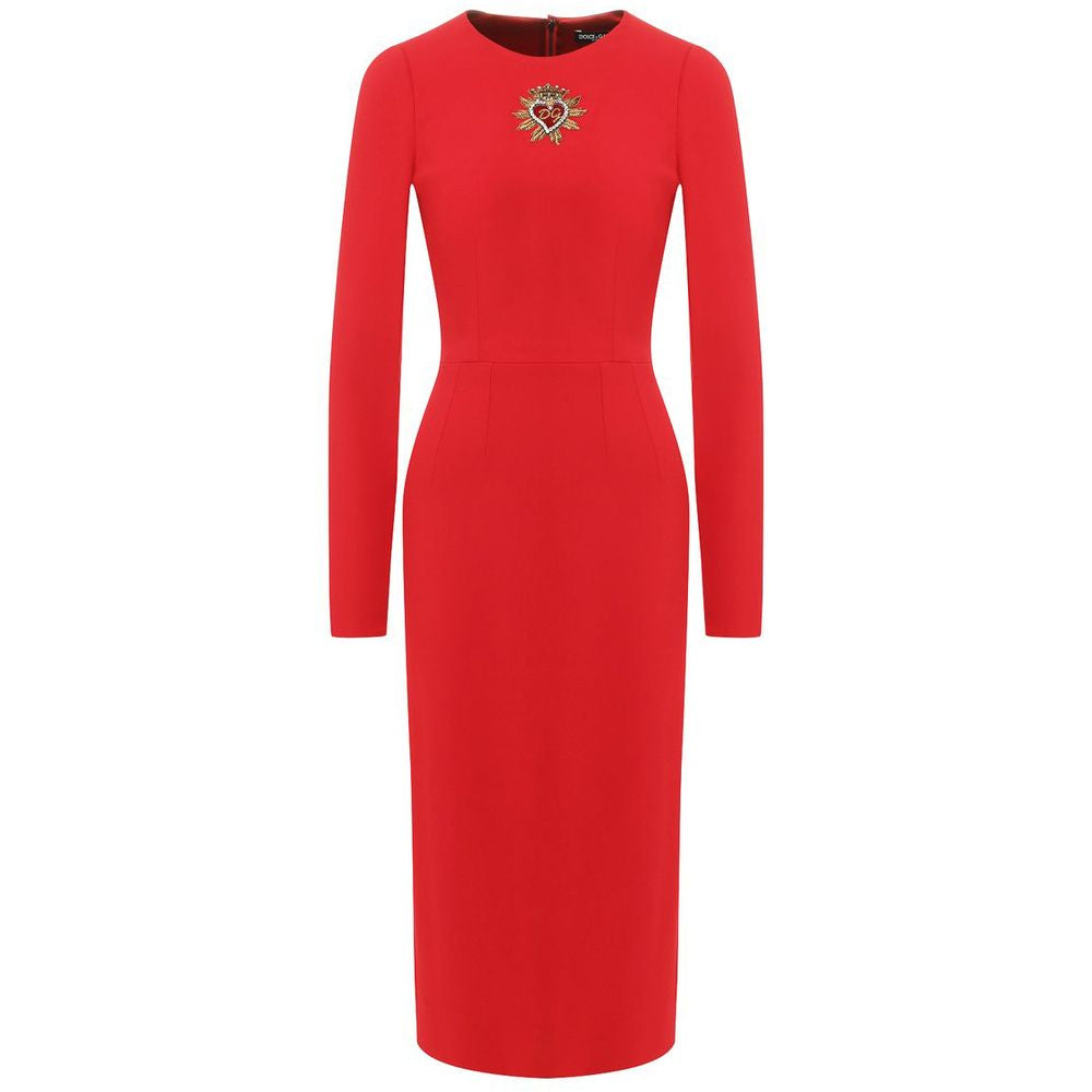 Red Viscose Dress