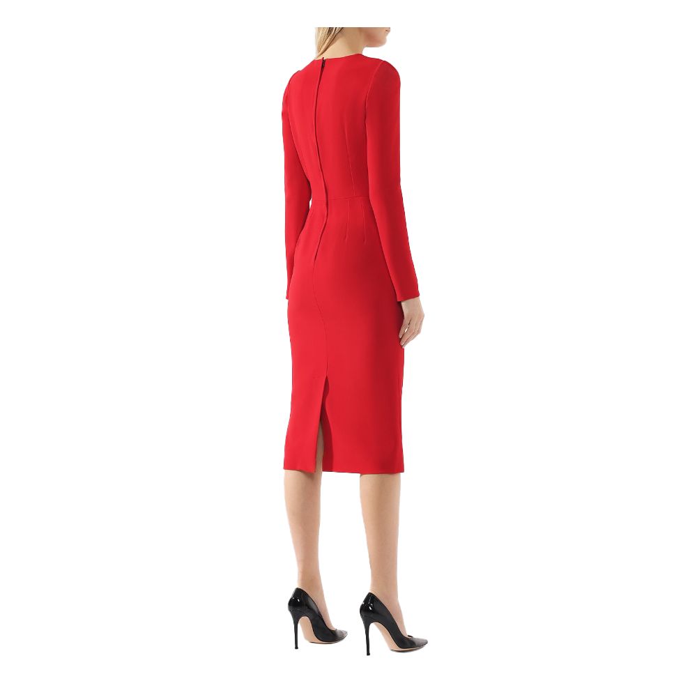 Red Viscose Dress