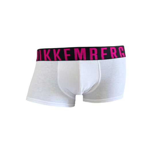 White Cotton Men Boxer