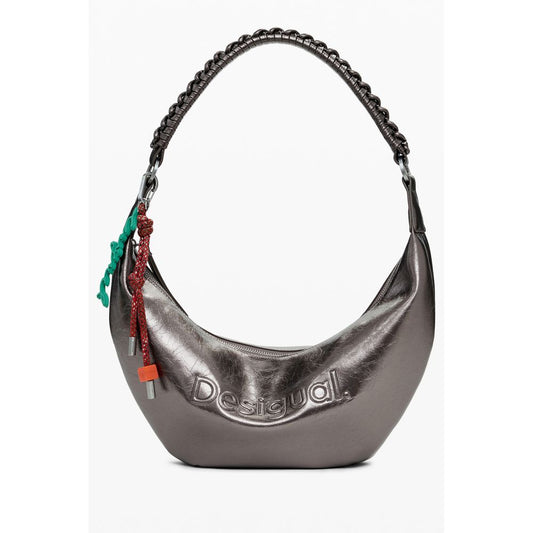 Bronze Polyethylene Women Handbag
