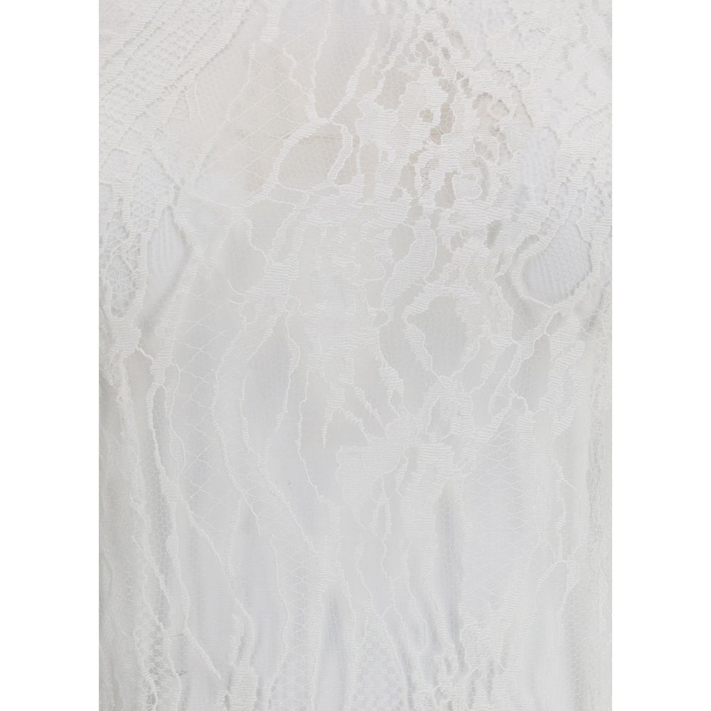 White Cotton Bodysuit