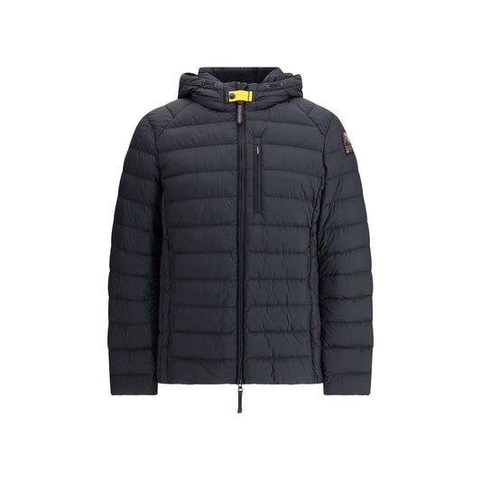 Black Polyamide Full-Length Jacket
