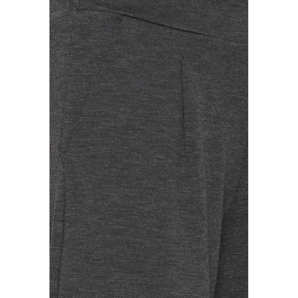Gray Recycled Polyester Pant