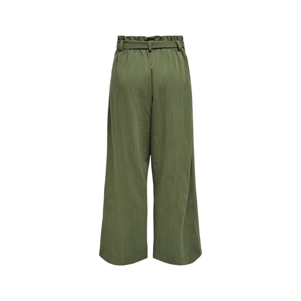 Green Viscose Pant