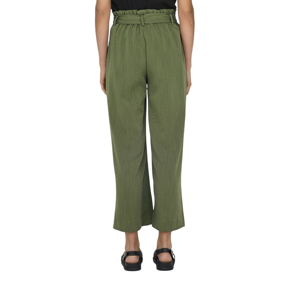 Green Viscose Pant