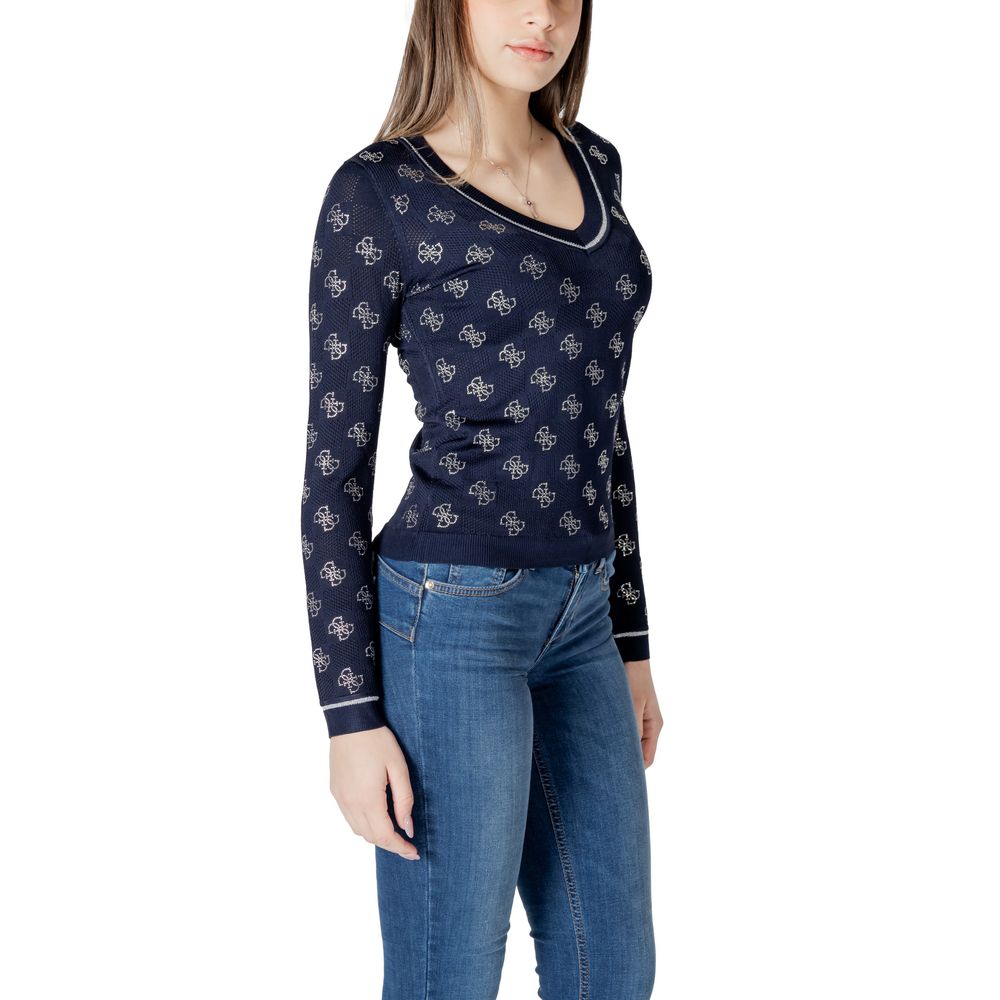 Blue Viscose Sweater